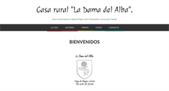 Desktop Screenshot of ladamadelalba.com